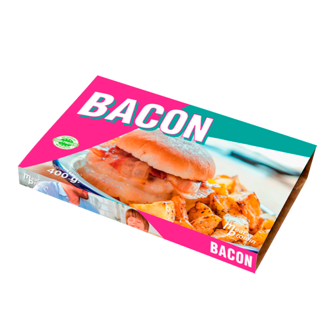 Hamburguesa de pollo sabor bacon