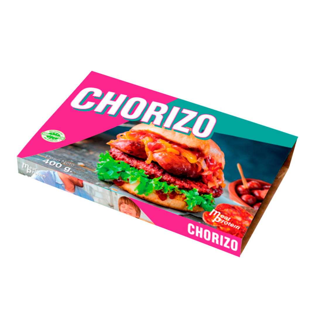 Hamburguesa de pollo sabor chorizo