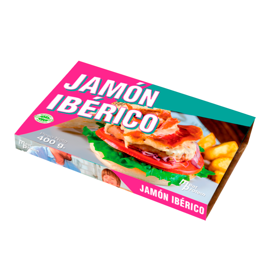 Hamburguesa de pollo sabor Jamón Ibérico