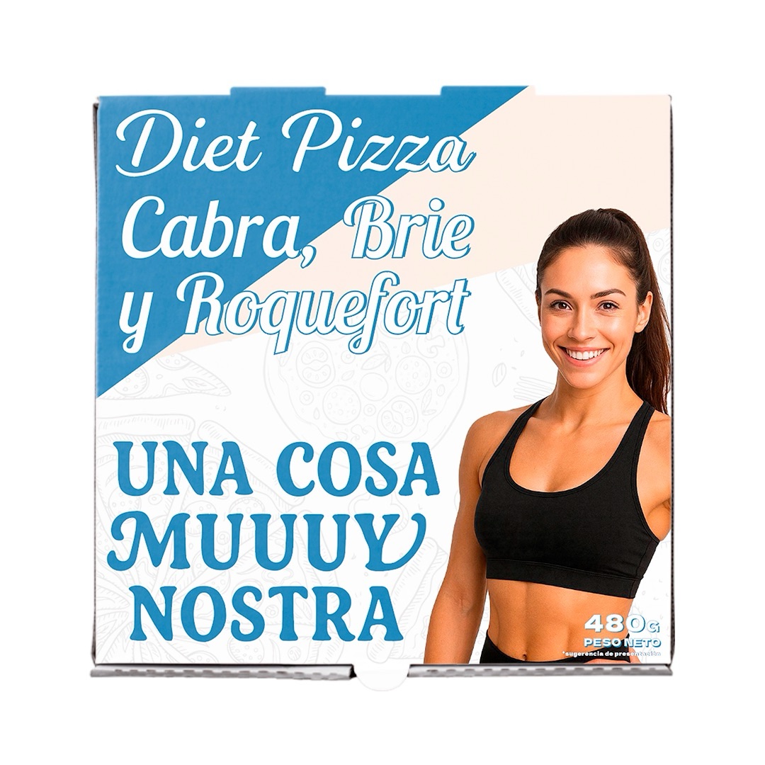 Diet Pizza Cabra Brie Y ROQUEFORT 480g NEW