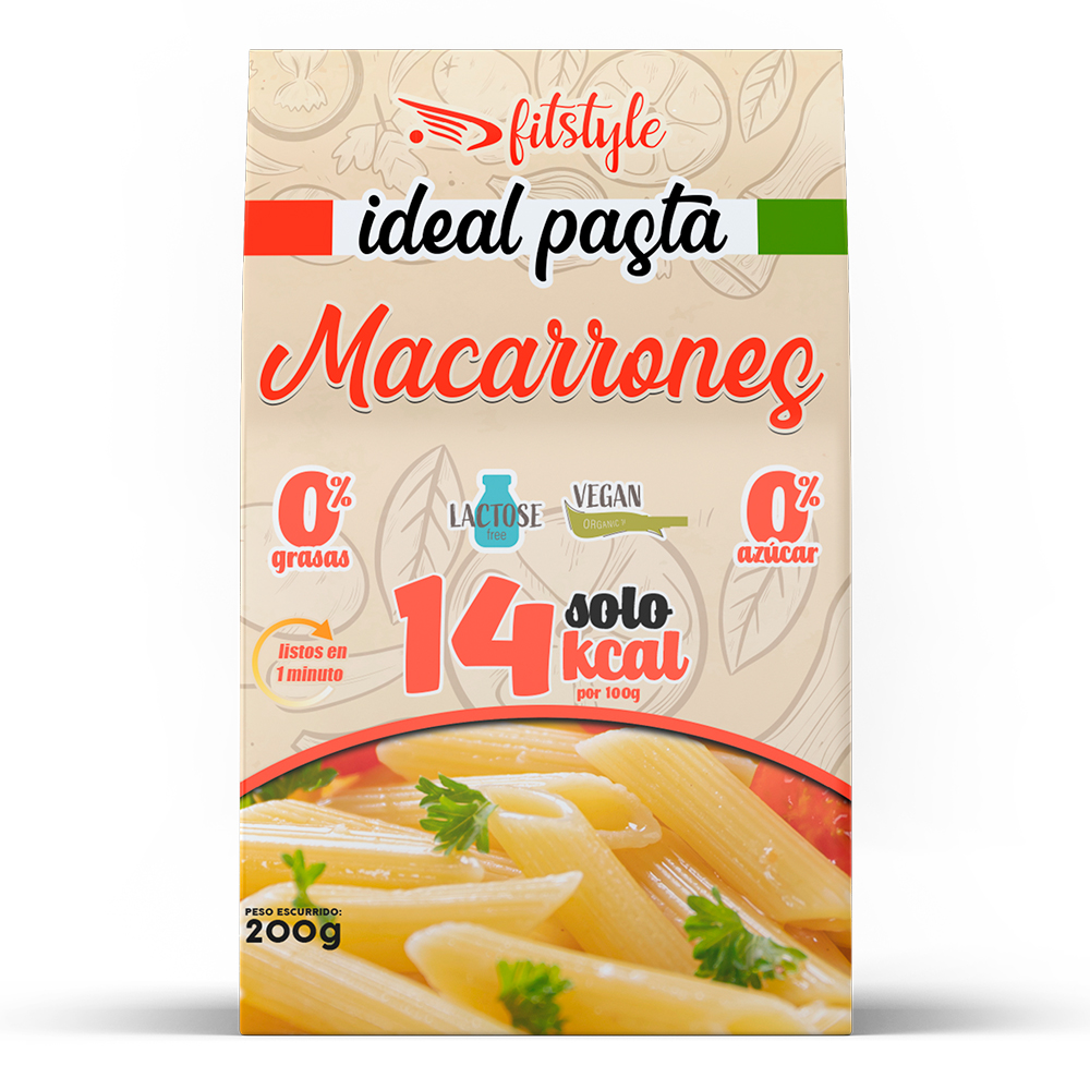 Ideal Pasta Konjac Macarrones