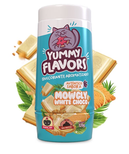 YUMMY FLAVORS WHITE CHOCO