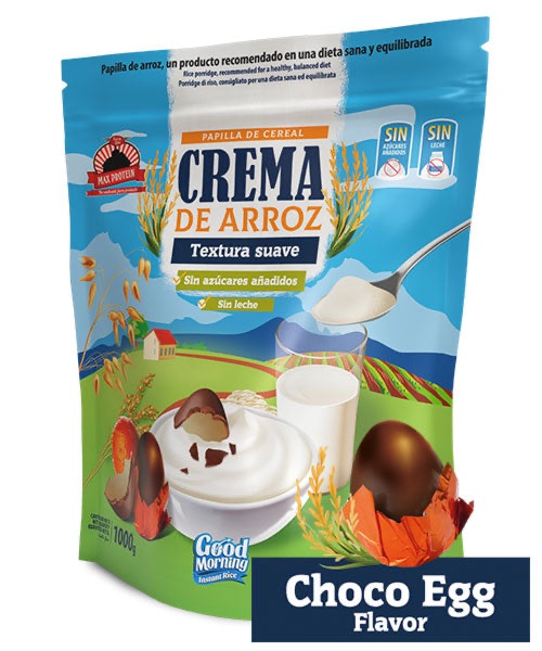 GOOD MORNING CREMA DE ARROZ HUEVO DE CHOCOLATE