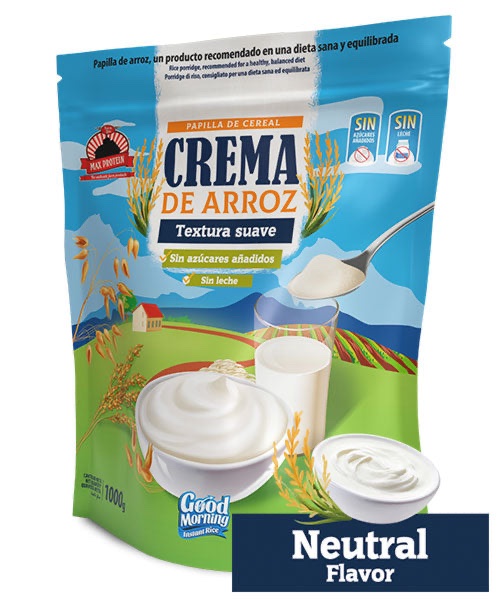GOOD MORNING CREMA DE ARROZ NEUTRO