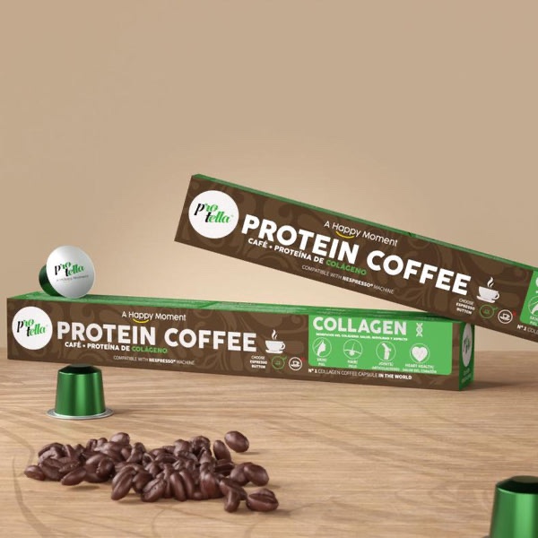 PROTEIN COFFEE (40G-10CAPSULAS) - CON COLÁGENO