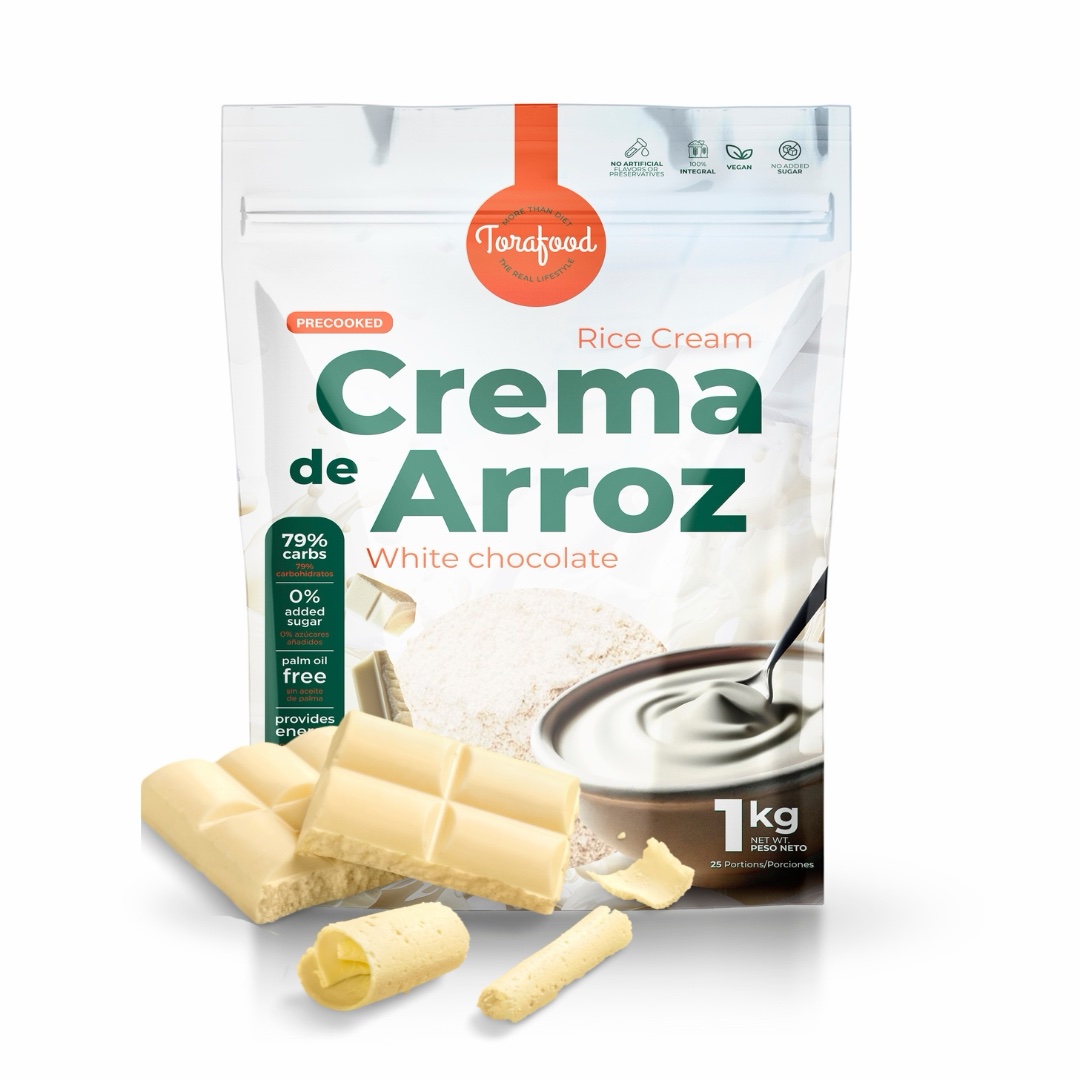 Crema de Arroz Sabor Chocolate Blanco de 1 kg