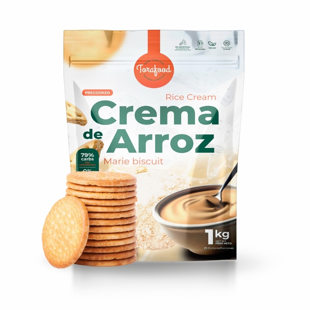 Crema de Arroz Sabor Galleta María de 1 kg |