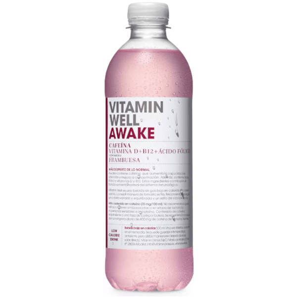 Vitamin Well Pack Awake Frambuesa, 500 ml